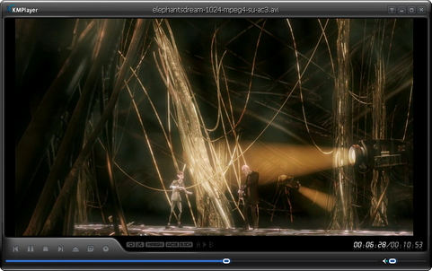 The KMPlayer screenshot