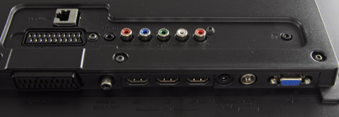 Philips 7605H aansluitingen