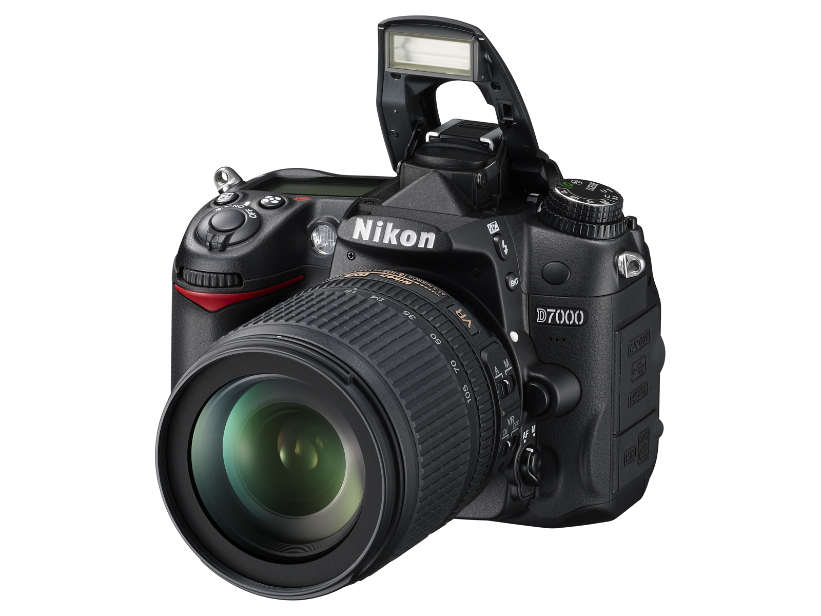 Nikon D7000 + AF-S DX NIKKOR 18-105mm G ED VR Zwart: beste prijs