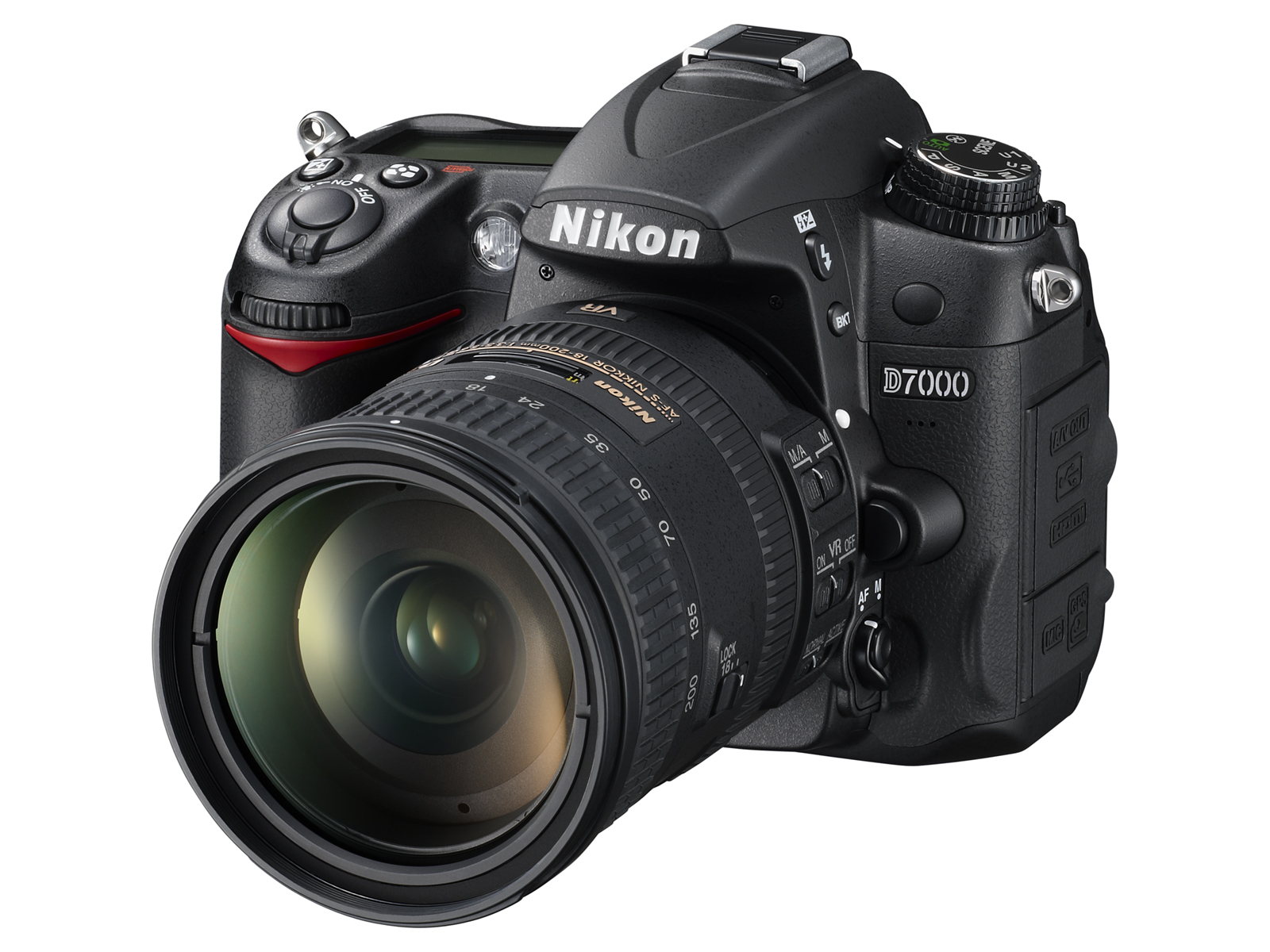 Nikon D7000 AF-S DX 18-200mm VR 本体 Nikon D7000 + AF-S DX NIKKOR 18-200mm G ED VR II Zwart: beste