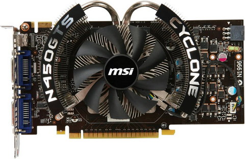 MSI N450GTS CYCLONE GeForce GTS 450