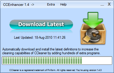 CCEnhancer 1.4.3 screenshot