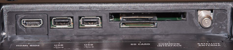 Philips PFL9955 aansluitingen