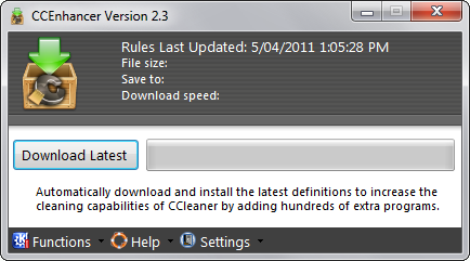 CCEnhancer 2.3 screenshot