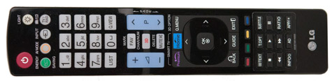 LG LW650S afstandsbediening