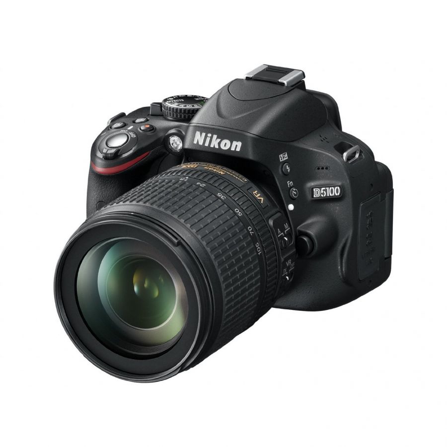 Nikon　D5100 Nikon D5100 + 18-105mm VR Zwart: beste prijs - Tweakers
