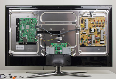 Samsung D8000 binnenkant