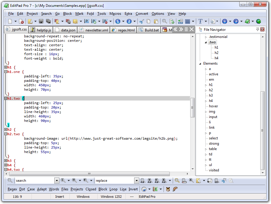 jgsoft editpad pro jgsoft editpad pro