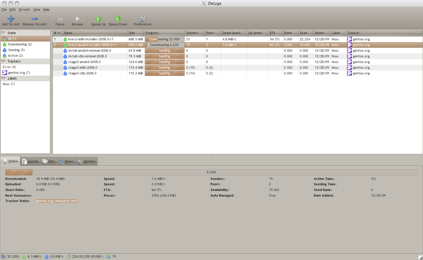 deluge torrent update deluge torrent update