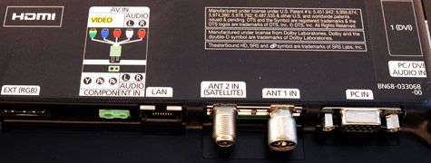 Samsung PS51D8000 aansluitingen1