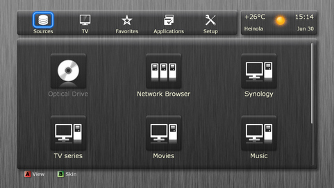 De nieuwe Dune interface
