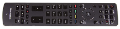 Panasonic Viera VT30 remote groot