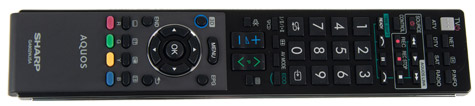 Sharp Aquos LE830E afstandsbediening