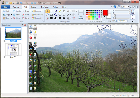 HyperSnap-DX 7 screenshot