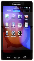 Mockup: BlackBerry met QNX