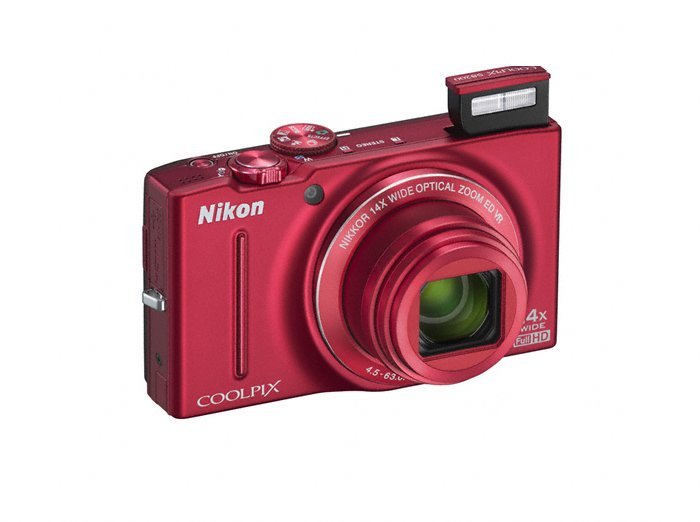 Specificaties van Nikon Coolpix S8200 Rood - Tweakers