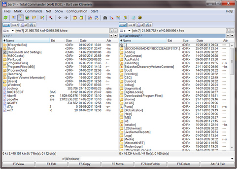 Total Commander 8.00 bèta 1 screenshot