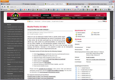 Mozilla Firefox 8.0 screenshot (481 pix)