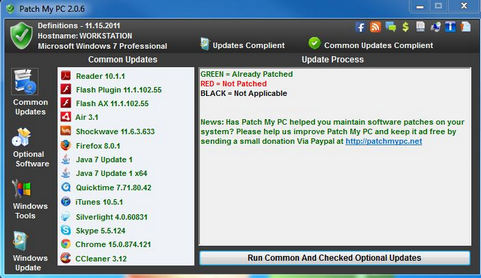 Patch My PC 2.0.6 screenshot (481 pix)