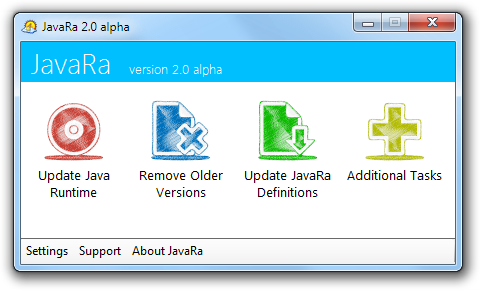 JavaRa 2.0 alpha screenshot