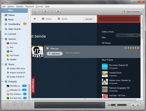 Miro 4.0.4 screenshot