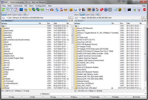 Total Commander 7.57 rc 1 screenshot (481 pix)