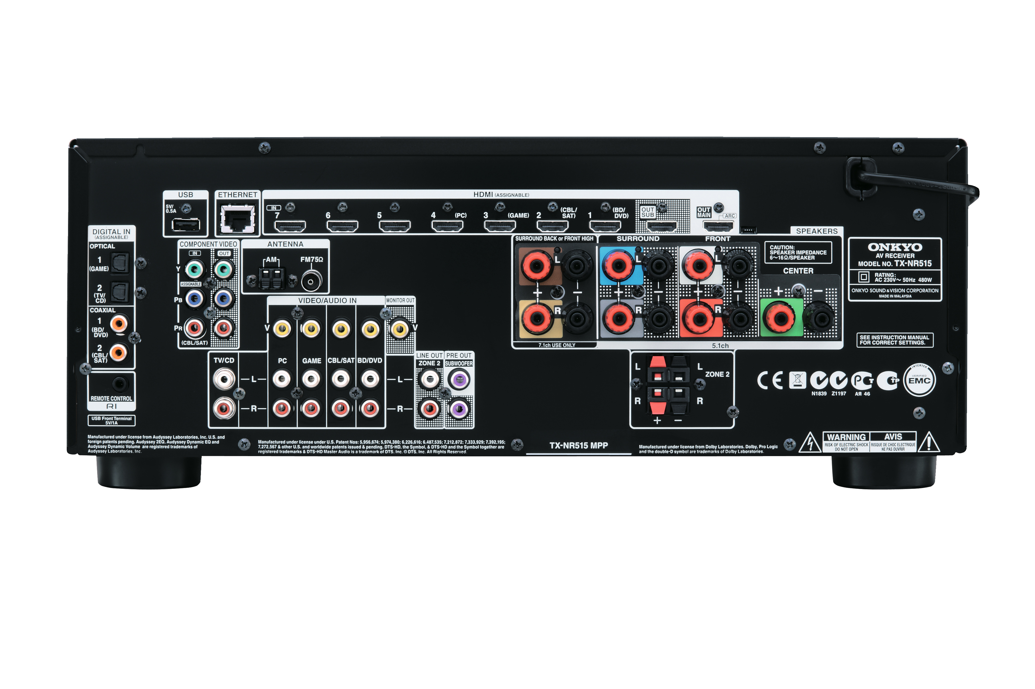 ONKYO TX-NR515 【公式通販】