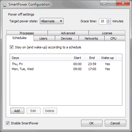 SmartPower screenshot (animated gif)