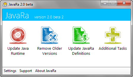 JavaRa 2.0 bèta 2 screenshot