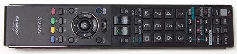 Sharp Aquos 70LE835 afstandsbediening