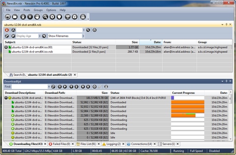 NewsBin Pro 6.40 build 1897 bèta 1 screenshot
