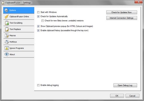 ClipboardFusion screenshot (481 pix)