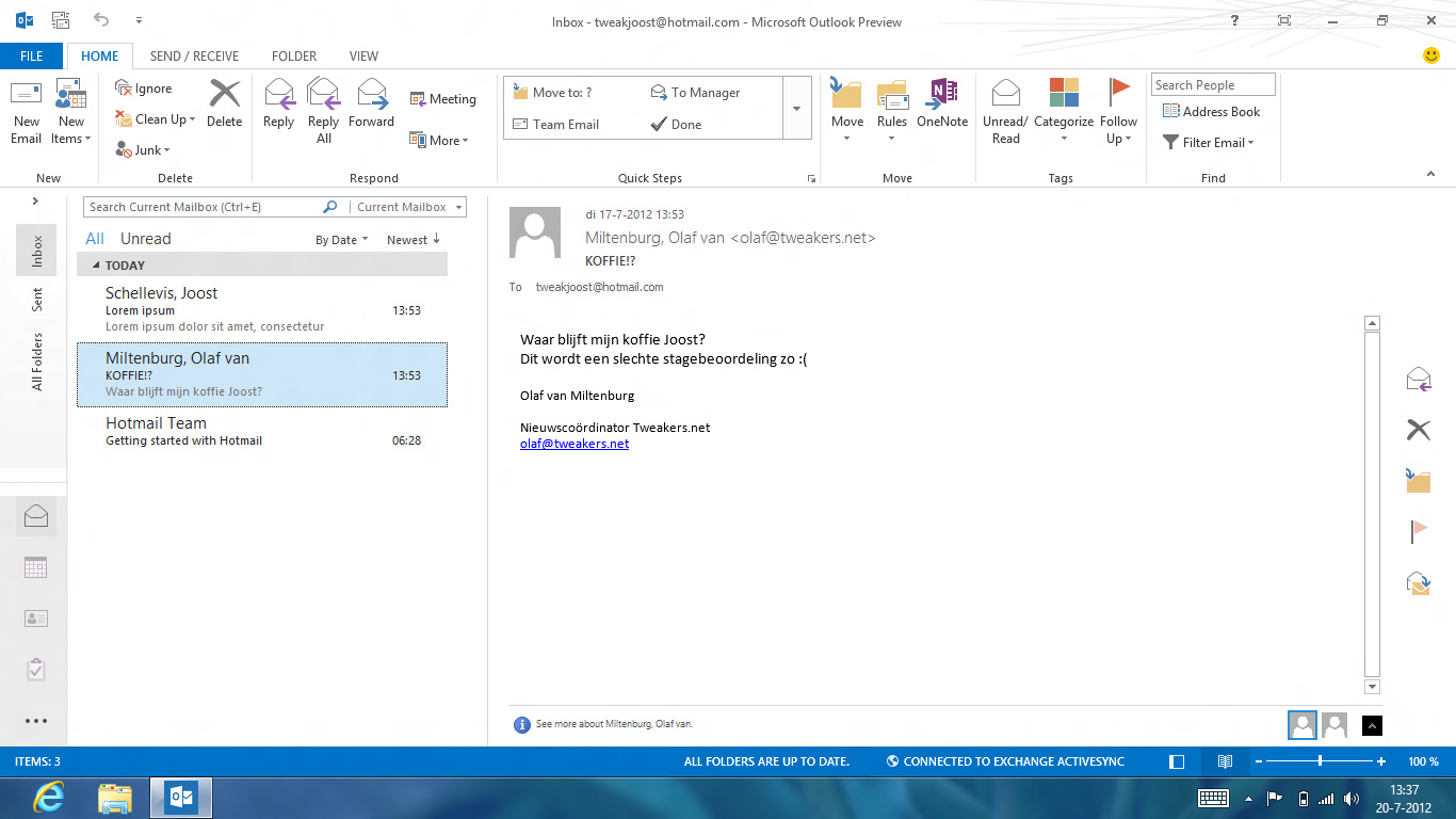 microsoft outlook 2013 microsoft outlook 2013