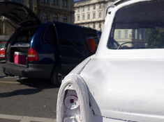 Lumix LX7 nd-filter aan witte Trabant