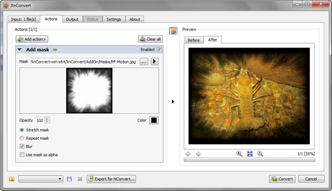 XnConvert 1.50 screenshot
