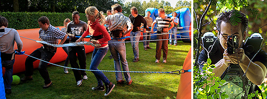 MoaM 9 - lasergame en levend tafelvoetbal