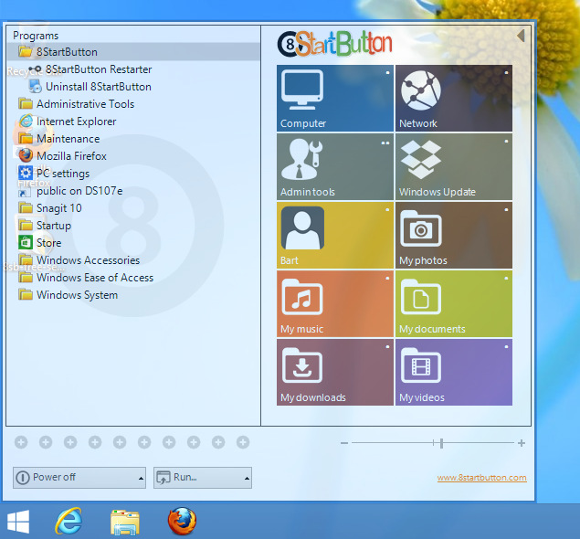8StartButton screenshot