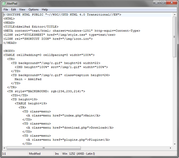 AkelPad screenshot (620 pix) AkelPad screenshot (620 pix)