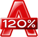 Alcohol 120% logo (75 pix)
