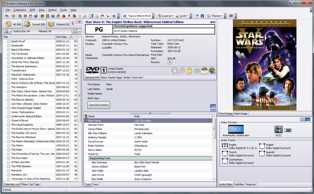 DVD Profiler 3.8.2 screenshot (620 pix)
