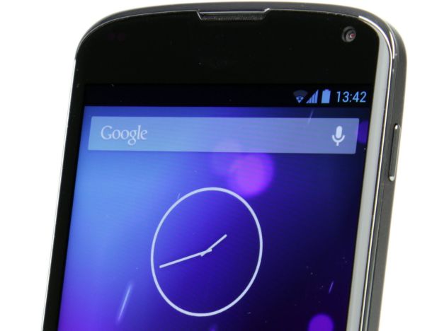 Nexus 4, hier met vol bereik