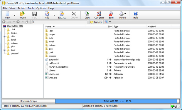 PowerISO screenshot (620 pix) PowerISO screenshot (620 pix)