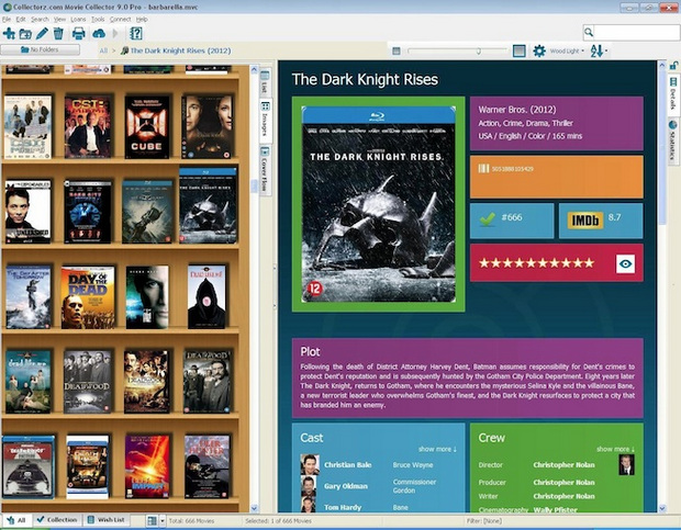 Movie Collector screenshot (620 pix)