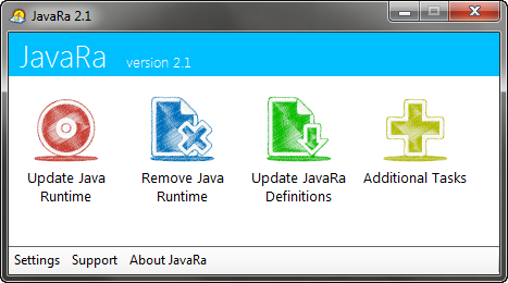 JavaRa 2.1 screenshot