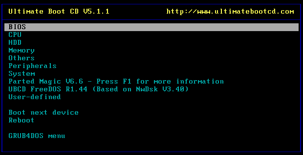 Ultimate Boot CD