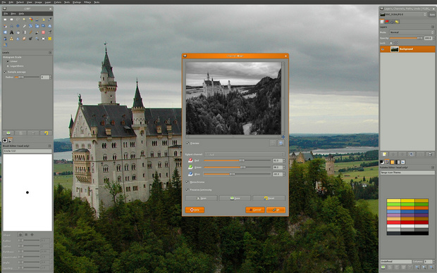 Gimp screenshot (620 pix)
