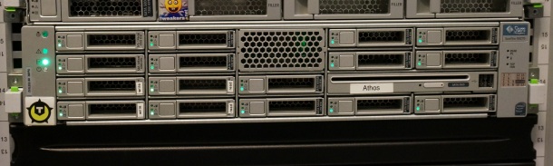 File-server athos in bedrijf