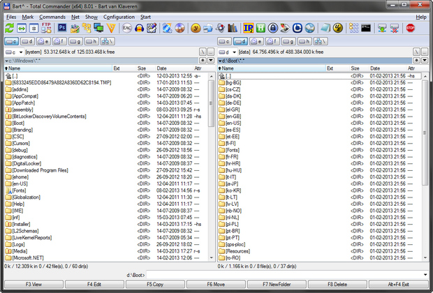 Total Commander 8.01 screenshot (620 pix)