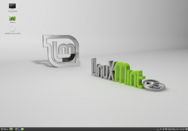 Linux Mint 15 screenshot (620 pix)