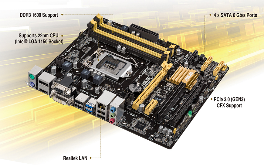 Asus B85M-E: beste prijs - Tweakers